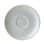 image of Steelite 1340X0043 - Round Saucer, 5.0" x 0.75", Alumina Vitrified, Oven Safe to 530°F/275°C - 36/Case