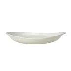 image of Steelite 1401X0072 - 12.5 oz White Ceramic Bowl, 9.5" x 8.5" x 1.75", Scape Oven Safe 530°F- 1 Dozen