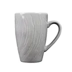image of Steelite 1402X0080 China Mug - 12-Ounce Grey Scape, 8.2" x 12.8", Oven Safe to 530°F - 24/Case