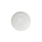 image of Steelite 1403X0114 Round 6.0" Bead Accent Vitrified Ceramic Saucer, Oven Safe to 530°F - 1 Dozen