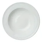 image of Steelite 1403X0121 - Rimmed 24 oz Bowl (11.25" x 2.25"), Ceramic, Bead, Oven Safe 530°F, 6/Case