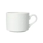 image of Steelite 1403X0131 - 8 Oz Ceramic Cup 4.375"x3.25"x2.625" Vitrified Alumina Oven Safe 530°F - 1 Dozen