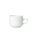 image of Steelite 1403X0134 - Stackable 3.0 oz Cup, 3.375" x 2.375" x 2.0", Bead, Oven Safe 530°F - 1 Dozen