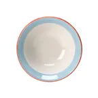 image of Steelite 15310126 Oatmeal Bowl, 6.5" x 2" (16 oz), Blue Ceramic, Vitrified, Oven Safe 530°F - 36/Case