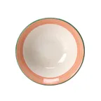 image of Steelite 15320126 - Oatmeal Bowl, 16 oz (6.5" x 2.0"), Round Pink Ceramic Oven Safe to 530°F - 36/Case