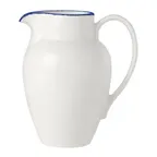 image of Steelite 17100283 Creamer Pitcher, 16 oz, 5.88" x 9.0" Dapple Blue Ceramic - 6/Case