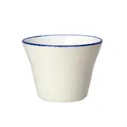 image of Steelite 1710X0009 - Round Bowl, 15 Oz, 4.5" x 3.25" Dapple Blue, Oven Safe To 530°F - 1 Dozen
