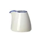 image of Steelite 1710X0031 - Creamer Pitcher, 3 oz 2.5"x2.0"x2.38", Blue China, Oven Safe 530°F - 1 Dozen