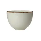 image of Steelite 17140182 Combi-Cup, 16 oz (4.5" x 3.25"), Dapple Brown China, Oven Safe to 530°F - 12/Case