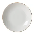 image of Steelite 17140571 5" Round Dapple Brown China Bowl, 4 oz, Oven Safe to 530°F - 24/Case