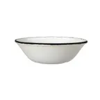 image of Steelite 17560126 - Oatmeal Bowl 6" Round Charcoal China 16 oz Dishwasher/Oven Safe 530°F - 36/Case