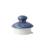 image of Steelite 17770181 5" Bluestone Ceramic Lid, Revolution, Oven Safe to 530°F/275°C - 1 Dozen