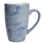 image of Steelite 17770592 Quench Mug, 10 Oz Bluestone Ceramic, 4.25" x 3.0" x 4.325", Safe 530°F - 1 Dozen