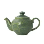 image of Steelite 17780179 - 15 oz Jade Ceramic Teapot with Lid, 530°F Oven Safe, 13-17 oz Capacity - 6/Case