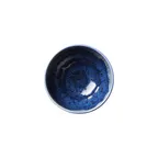image of Steelite 17820480 - 12 Oz Ceramic Bowl 4.5" X 2.0" Aurora Vesuvius Lapis Finish, China - 1 Dozen