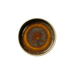 image of Steelite 17840561 - 10.5 oz Round Ceramic Bowl, 5.5" x 1.25" Amber Tone‑on‑Tone Glaze, 1 Dozen