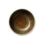 image of Steelite 17840628 - 16 oz Round Amber China Bowl, 4.5" Diameter, Ceramic, General Use - 1 Dozen