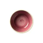 image of Steelite 17850628 - 16 Oz Round Ceramic Bowl, 4.5" dia Aurora Vesuvius Rose Quartz Finish - 1 Dozen