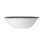 image of Steelite 17900126 - 16 Oz Granite Oatmeal Bowl, 6.5" x 2.0" Round Ceramic, Revolution Edge - 1 Dozen