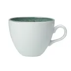 image of Steelite 1793X0019 - Liv Cup, 12 oz Jade, 3.5" x 3.25" x 1.75" Vitrified China, Rev Edge - 1 Dozen