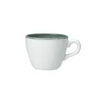 image of Steelite 1793X0023 Liv Cup, 3.0 Oz 3.5"x2.125"x2.0", Revolution Edge, Jade Vitrified China - 1 Dozen