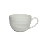 image of Steelite 41145ST1228 - Bone China Tea Cup, Tyfoon, 9.5 oz, 4.875" x 2.63", Non‑Stack - 1 Dozen