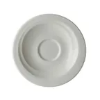 image of Steelite 41145ST1231 - 5.13" Round Bone China Saucer, Tyfoon Finish, 5.0"-5.49" Size - 1 Dozen
