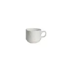 image of Steelite 4422RF015 - Lucia Folio Bone China 8-9 Oz Stackable Cup (4.125" x 3.125" x 2.5"), - 1 Dozen