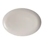 image of Steelite 4422RF044 - Oval Coupe Platter, 9" x 6.375" Lucia Bone China, Coupe Rim - 1 Dozen