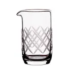 image of Steelite 4810R119 Beaker, 3.25 Oz (2.125" x 3.375"), Diamond Rona Glass, Rim Treatment - 1 Dozen