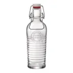 image of Steelite 49119Q175 Swing Top Bottle, 25.25 Oz (3.375" x 9.75"), Non‑Tempered Soda Lime Glass - 6/Case
