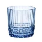 image of Steelite 49212Q949 - Sapphire Blue 10 oz Rocks Glass, 3.25" x 3.25", Non‑Tempered Glass - 1 Dozen