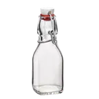image of Steelite 4953Q810 Swing Top Bottle, 5.0 oz (2.5" × 5.75") Non‑Tempered Glass Rocco, 20/Case