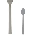 image of Steelite 5301S006 Iced Tea Spoon, 7-1/2" 18/10 Stainless Steel, White Nickel Finish - 1 Dozen