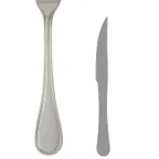 image of Steelite 5302S057 Steak Knife - 8-3/4" Forged Stainless Steel Handle, 13/0 Stainless Blade - 1 Dozen