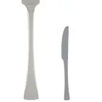 image of Steelite 5304S045 Butter Knife, 7-1/4" Solid Handle, 13/0 Stainless Steel, Eclipse Finish - 1 Dozen