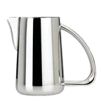 image of Steelite 5350S130 Pitcher, 1.75 Qt, 8.5" x 4.625" x 7.0", 18/10 Steel Handle, Kamina Finish