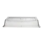 image of Steelite 5379PC903 Plate Cover, Clear Polycarbonate, Round, 12.0" x 8.0" x 2.25" - 1 Dozen