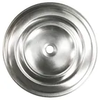 image of Steelite 5379S791 Plate Cover 10.25" Round Folio, Stainless Steel Metal - 1 Dozen
