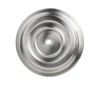 image of Steelite 5379S825 Plate Cover Folio, Round 10" Silver 18/10 Stainless Steel - 1 Dozen