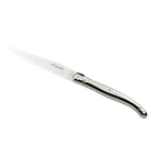 image of Steelite 5390S077 - Forged 9" Steak Knife, 13/0 Stainless Blade, Steel Handle, 8-9" Length - 6/Pack