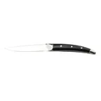 image of Steelite 5395S056 - Steak Knife, 5" Blade, 8-9" Length Wood Handle, 13/0 Stainless Steel – 12/Case