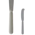 image of Steelite 5500J045 Butter Knife, 7-3/8" Handle, 13/0 Stainless Steel, La Tavola - 1 Dozen