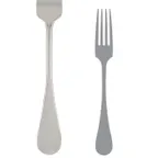 image of Steelite 5500J071 - La Tavola Serving Fork, 9-1/4", 18/10 Stainless Steel, Aida Finish - 1 Dozen