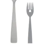 image of Steelite 5502J071 Serving Fork - 9¼" Length, 18/10 Stainless Steel, La Tavola Lounge Design - 1 Dozen