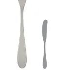 image of Steelite 5505J045 Butter Spreader, 7" 13/0 Stainless Steel, La Tavola Premiere Finish - 1 Dozen
