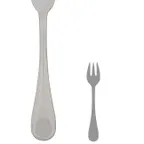 image of Steelite 5508J025 Oyster Fork, 5.5" Length, 18/10 Stainless Steel, La Tavola Norma - 1 Dozen
