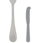 image of Steelite 5508J045 Butter Knife, 7.25" Handle, 13/0 Stainless Steel, La Tavola - 1 Dozen