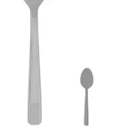 image of Steelite 5706SX005 Demitasse Spoon, 4-1/2", 18/0 Stainless Steel, Varick Flatware - 1 Dozen