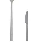 image of Steelite 5719SX045 Butter Knife, 7-1/4" 13/0 Stainless Steel, Varick Marnee Finish - 1 Dozen